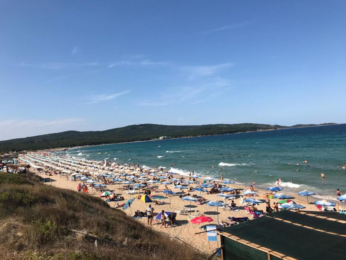 Familienapartment Am Strand In Primorszko Kültér fotó